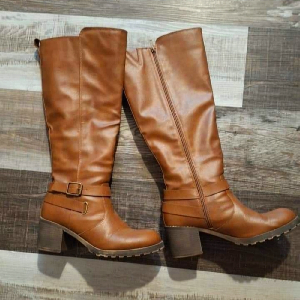 Knee High Boots Worn Once